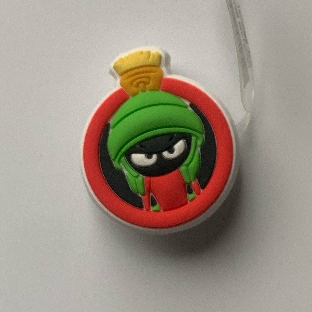 CROC JIBBITZ |  Looney Tunes Marvin Martian Croc JIBBITZ NWT